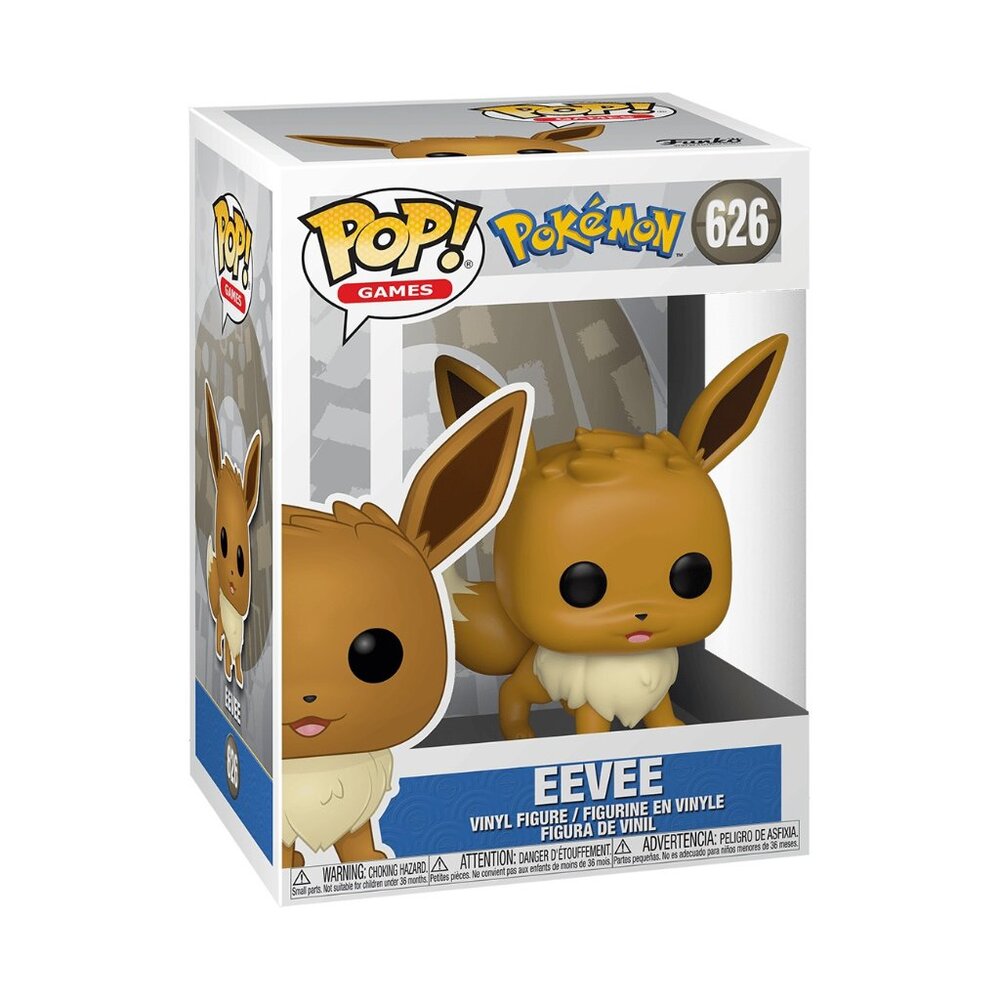 Funko Pop! Pokemon Eevee Nintendo Collectible Vinyl Figure #626!